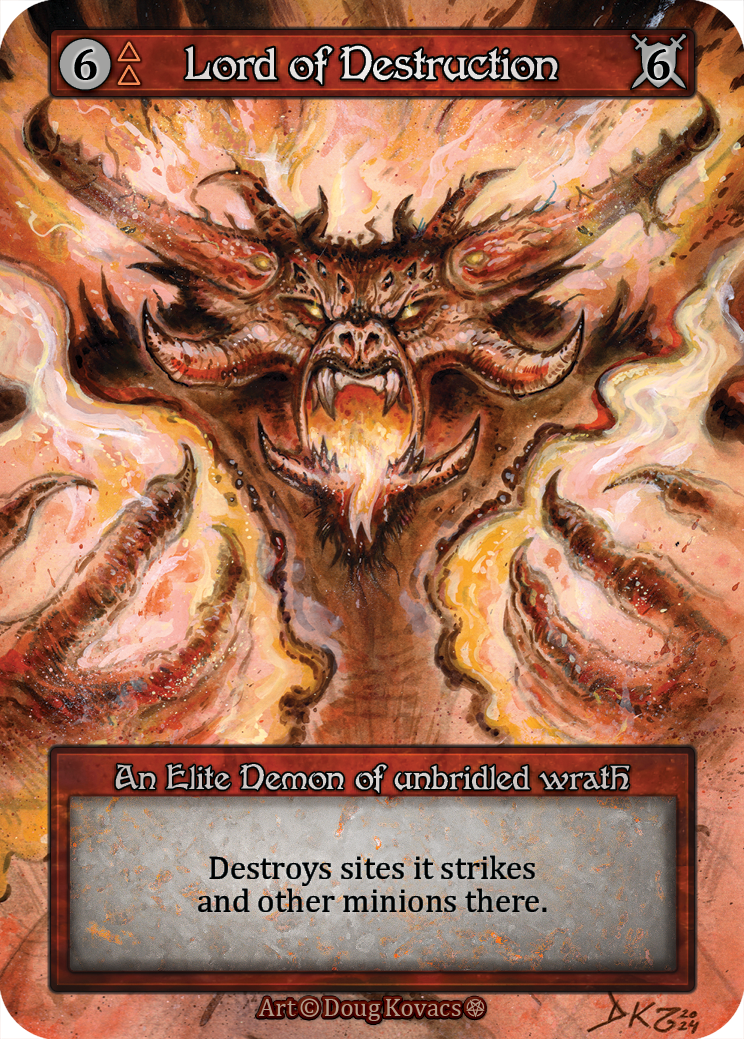Lord of Destruction - Gothic Sorcery spoiler