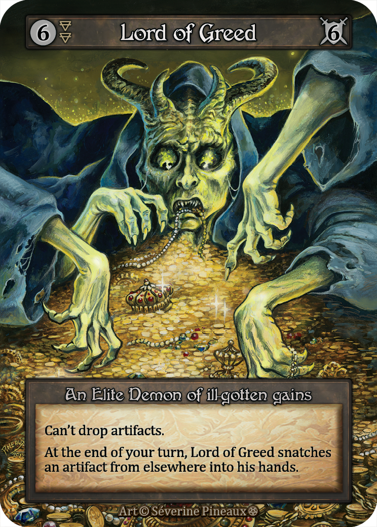 Lord of Greed - Gothic Sorcery spoiler