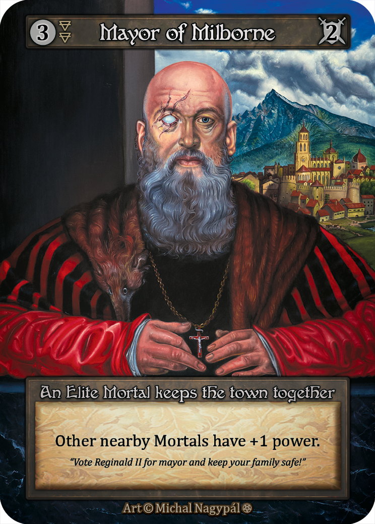 Mayor of Milborne - Gothic Sorcery spoiler