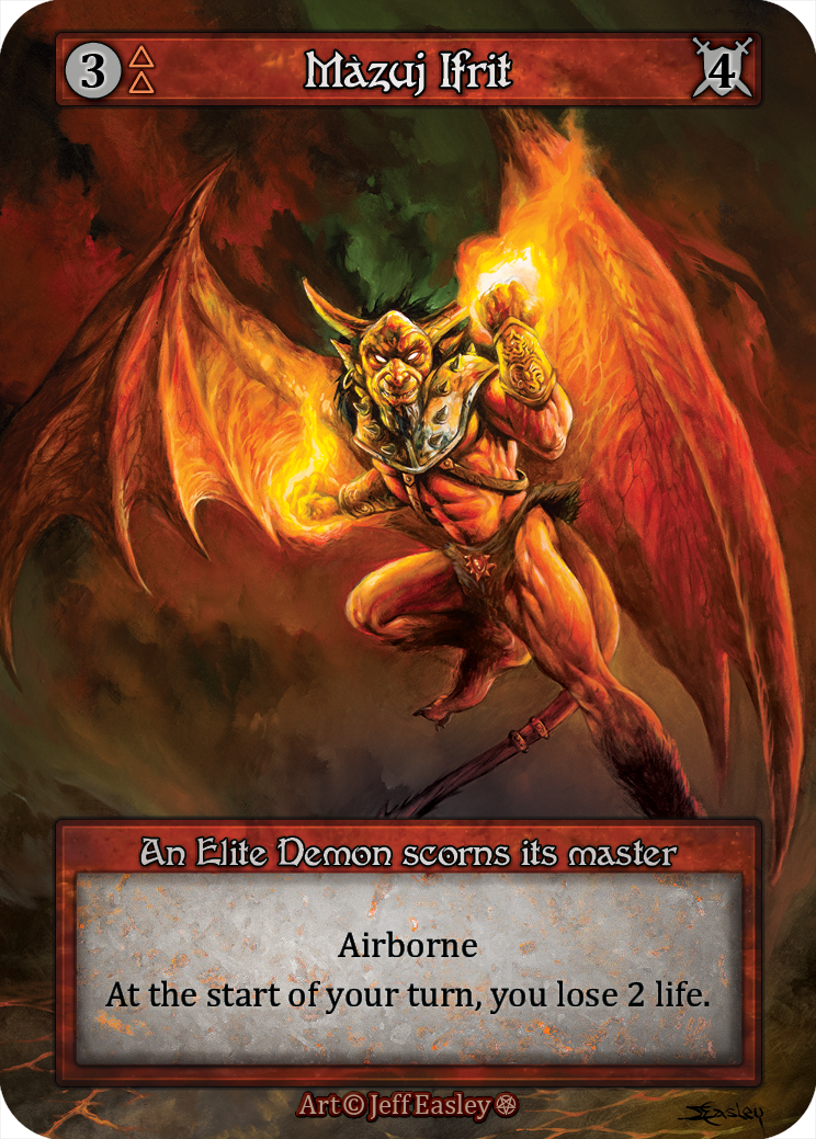 Màzuj Ifrit - Gothic Sorcery spoiler