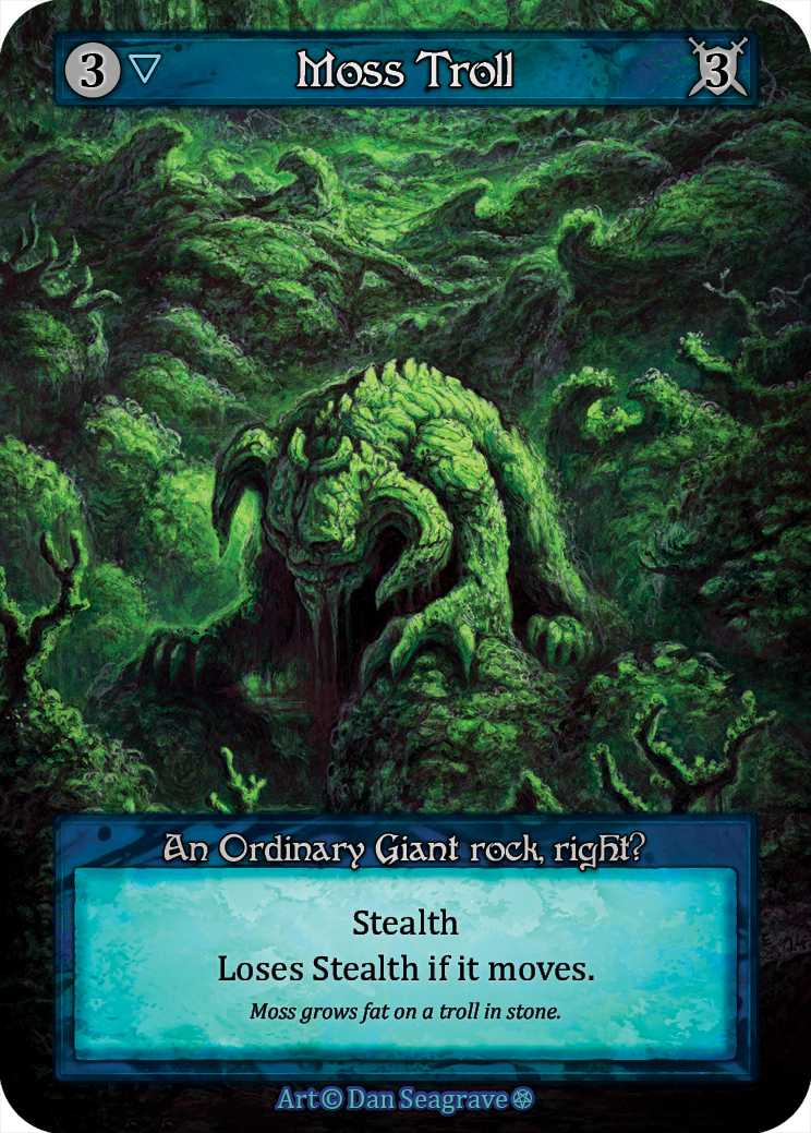 Moss Troll - Gothic Sorcery spoiler