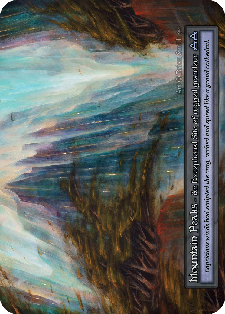 Mountain Peaks - Gothic Sorcery spoiler