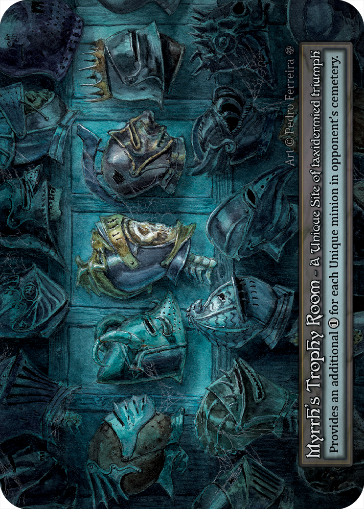 Myrrh's Trophy Room - Gothic Sorcery spoiler