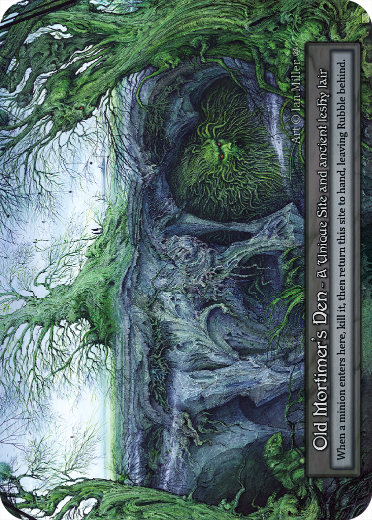 Old Mortimer's Den - Gothic Sorcery spoiler