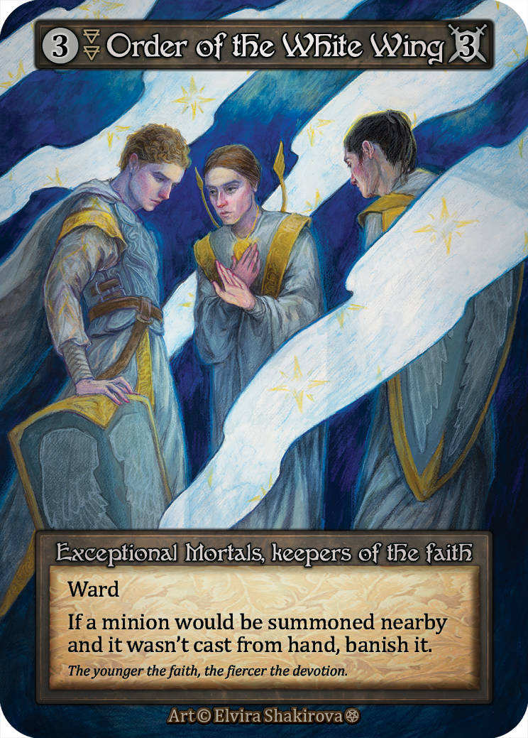 Order of the White Wing - Gothic Sorcery spoiler