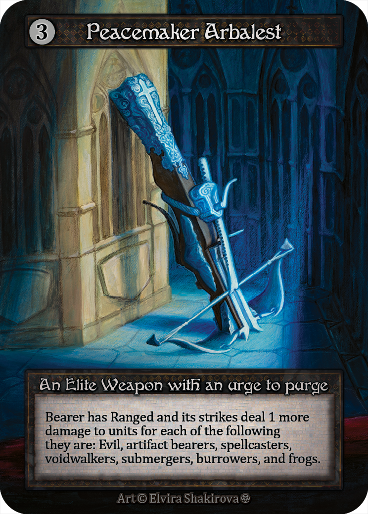 Peacemaker Arbalest - Gothic Sorcery spoiler