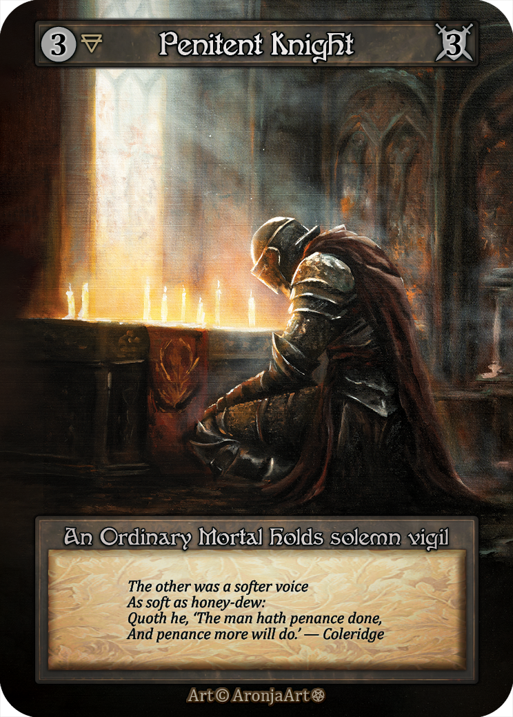 Penitent Knight - Gothic Sorcery spoiler