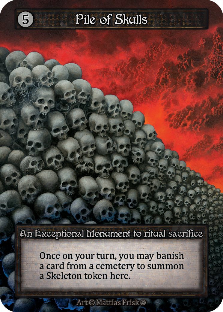 Pile of Skulls - Gothic Sorcery spoiler