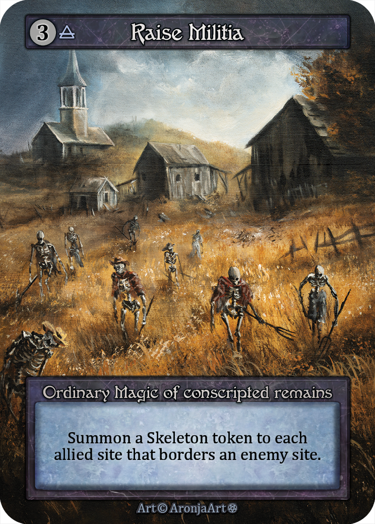 Raise Militia - Gothic Sorcery spoiler