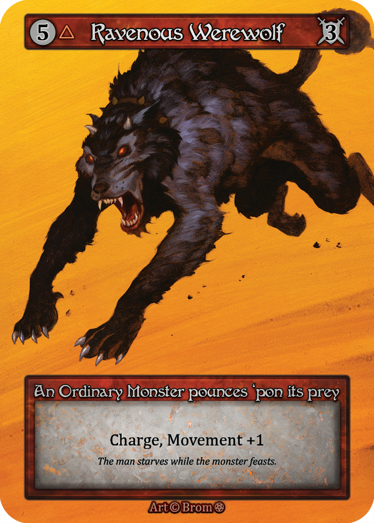 Ravenous Werewolf - Gothic Sorcery spoiler