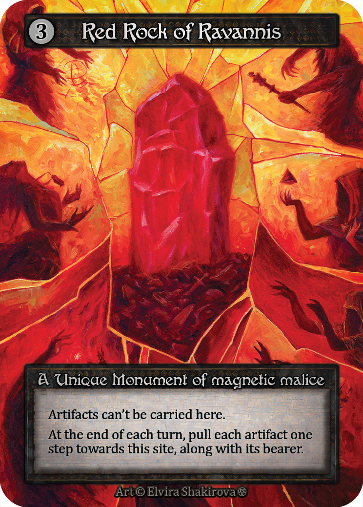 Red Rock of Ravannis - Gothic Sorcery spoiler