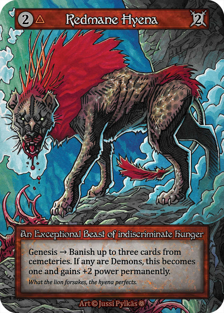 Redmane Hyena - Gothic Sorcery spoiler