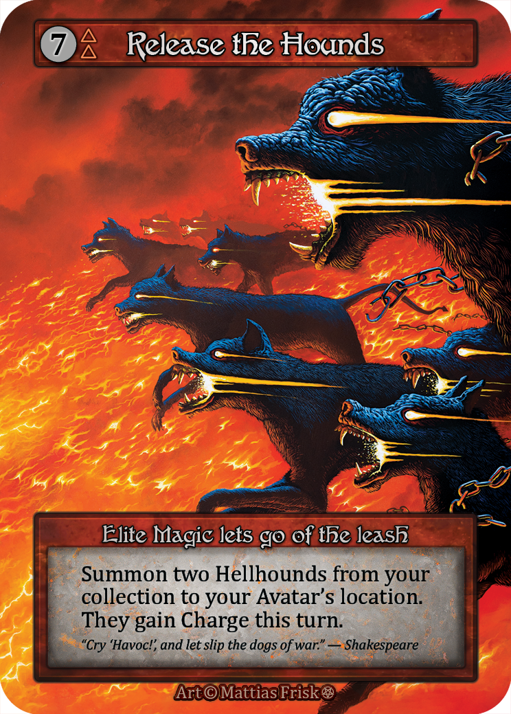Release the Hounds - Gothic Sorcery spoiler