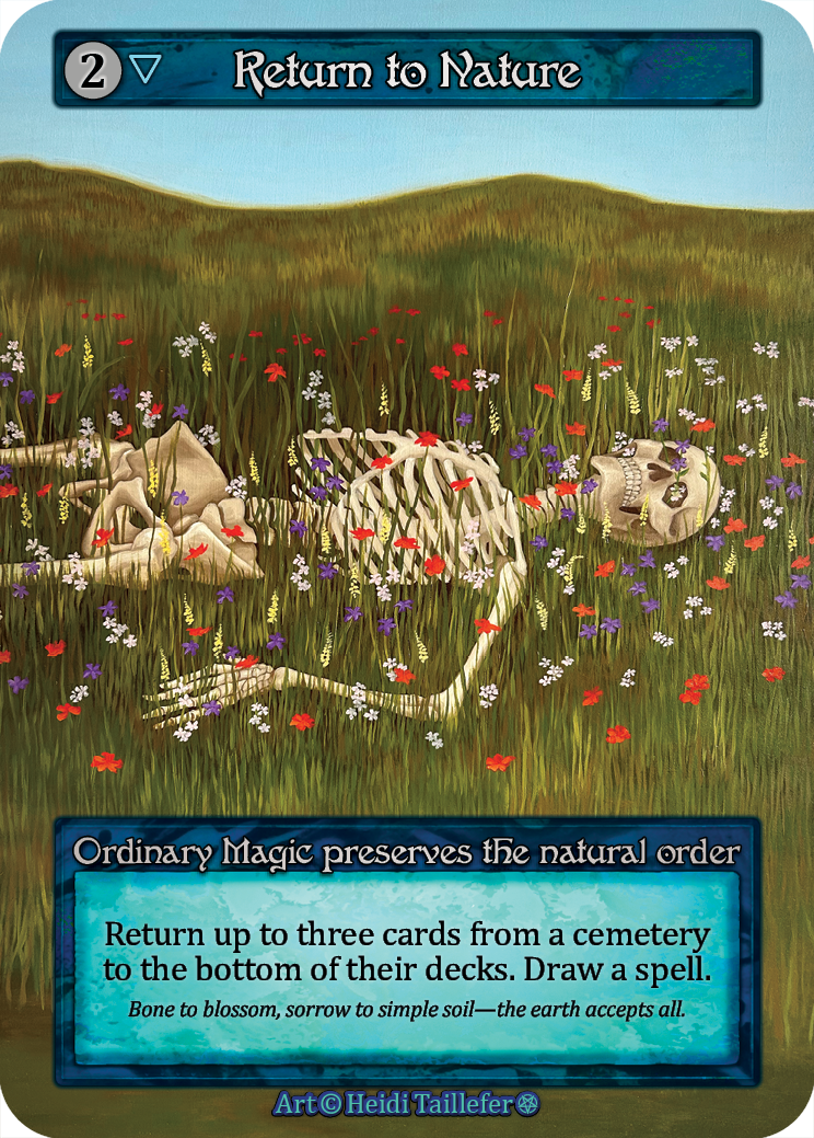 Return to Nature - Gothic Sorcery spoiler