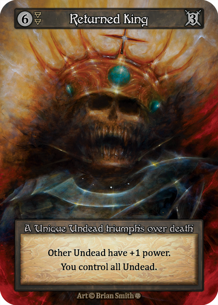 Returned King - Gothic Sorcery spoiler