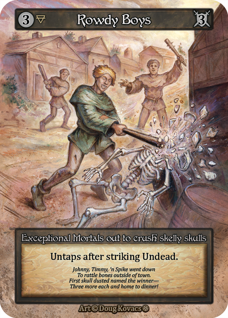 Rowdy Boys - Gothic Sorcery spoiler