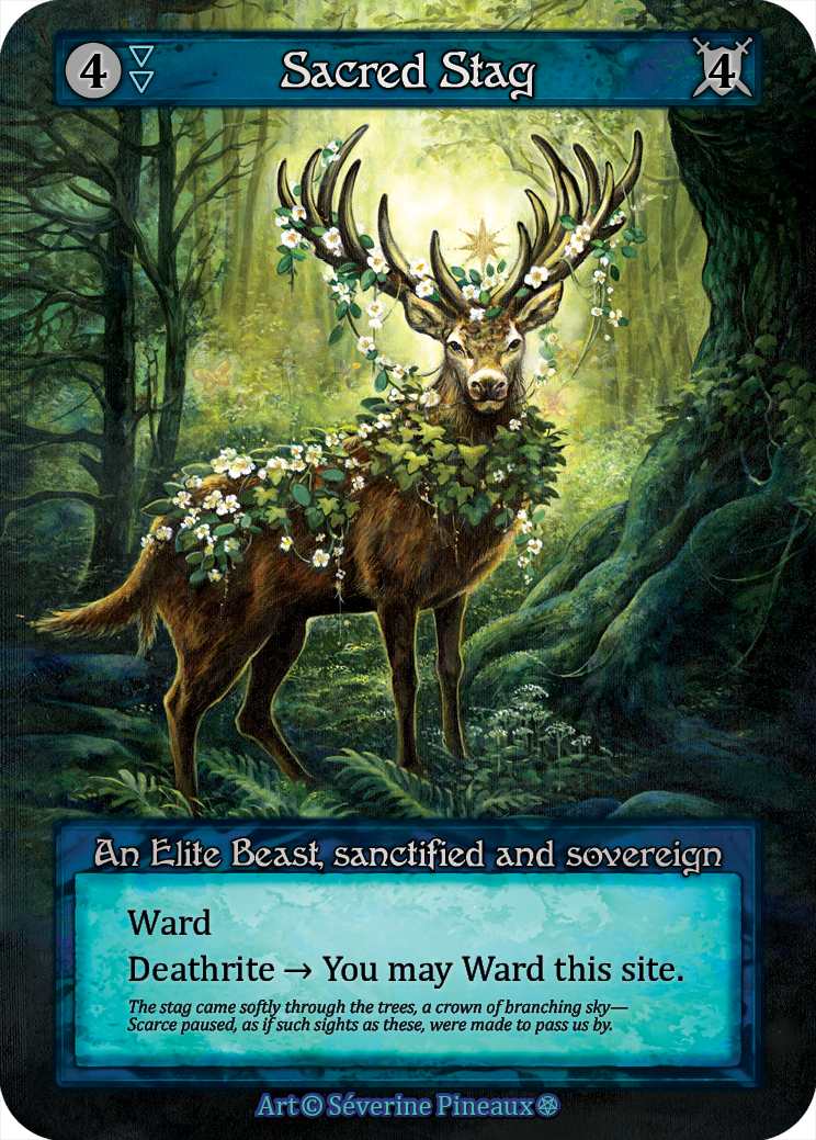 Sacred Stag - Gothic Sorcery spoiler