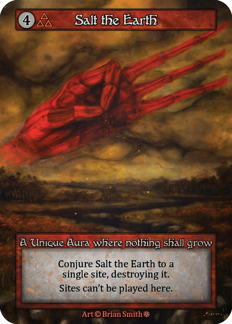 Salt the Earth - Gothic Sorcery spoiler