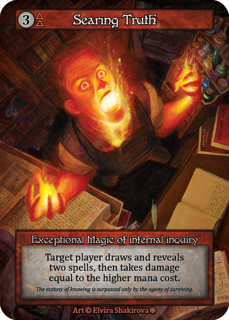 Searing Truth - Gothic Sorcery spoiler