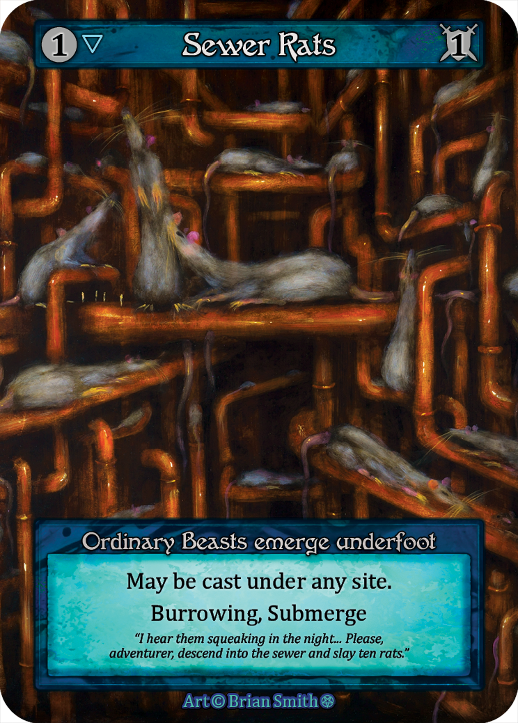 Sewer Rats - Gothic Sorcery spoiler