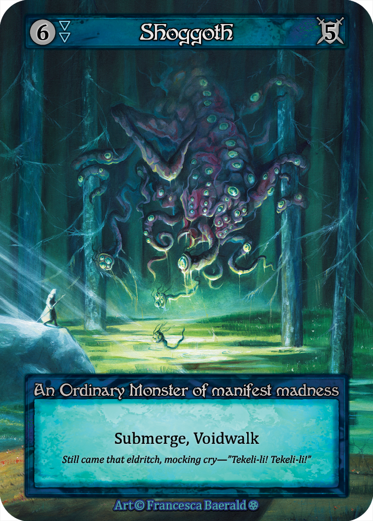 Shoggoth - Gothic Sorcery spoiler