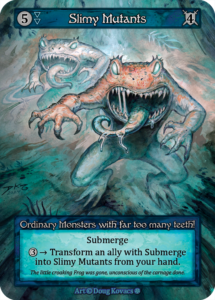 Slimy Mutants - Gothic Sorcery spoiler