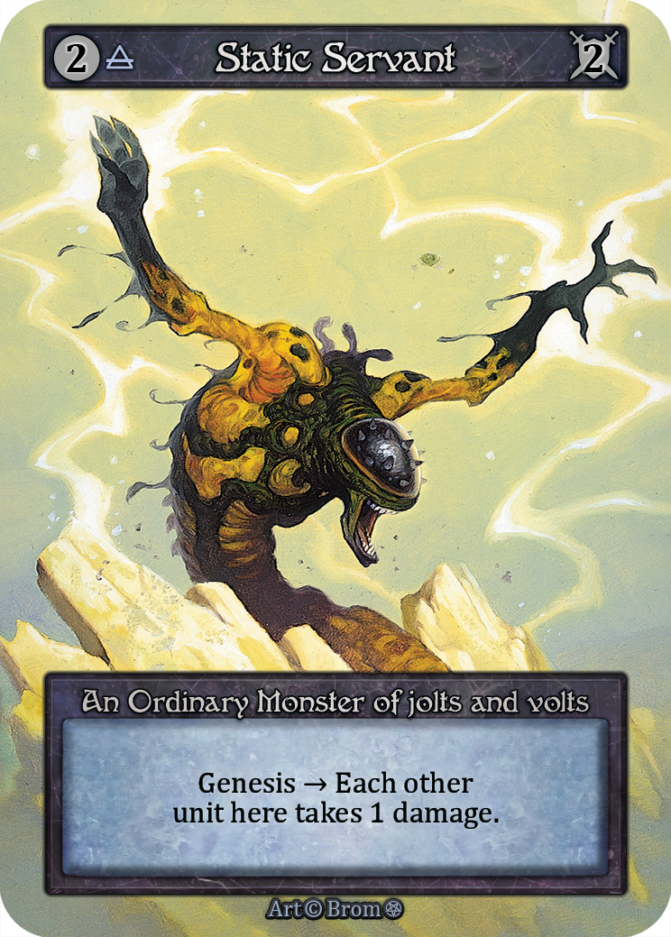 Static Servant - Gothic Sorcery spoiler