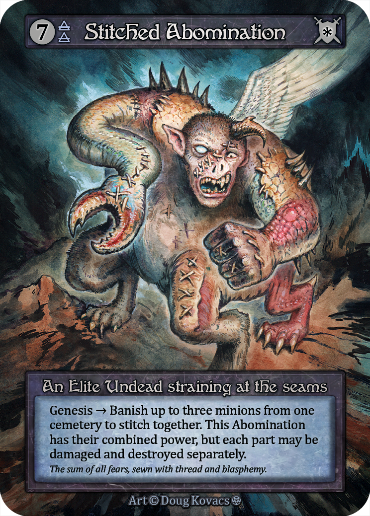 Stitched Abomination - Gothic Sorcery spoiler