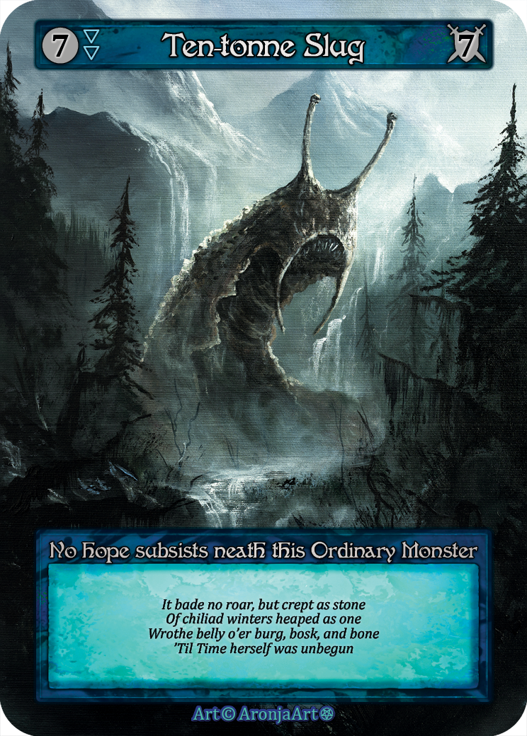 Ten-tonne Slug - Gothic Sorcery spoiler