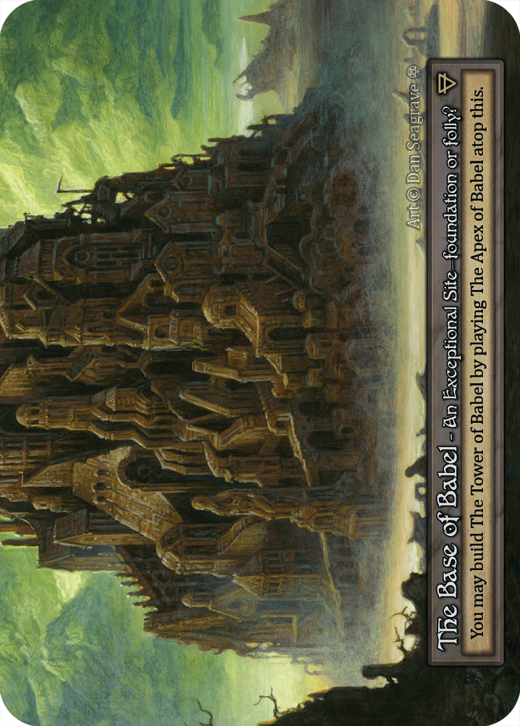The Base of Babel - Gothic Sorcery spoiler