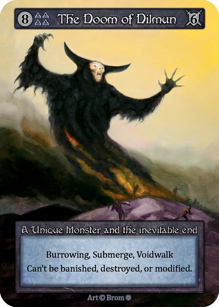 The Doom of Dilmun - Gothic Sorcery spoiler