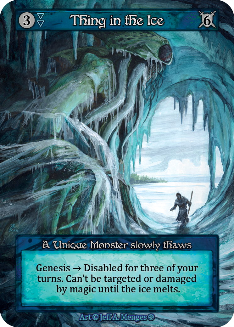 Thing in the Ice - Gothic Sorcery spoiler