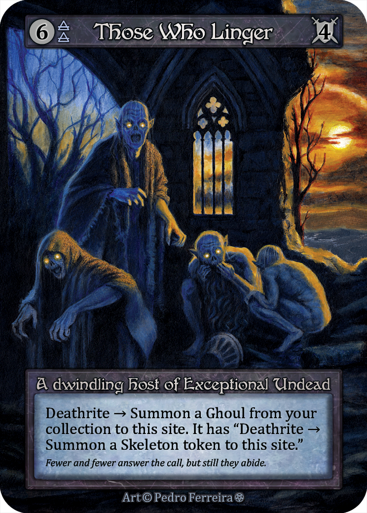 Those Who Linger - Gothic Sorcery spoiler