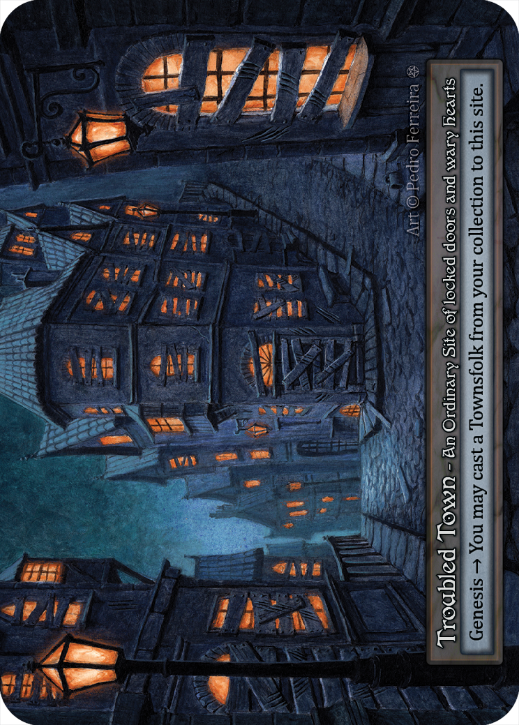 Troubled Town - Gothic Sorcery spoiler