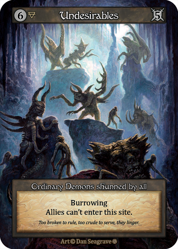 Undesirables - Gothic Sorcery spoiler