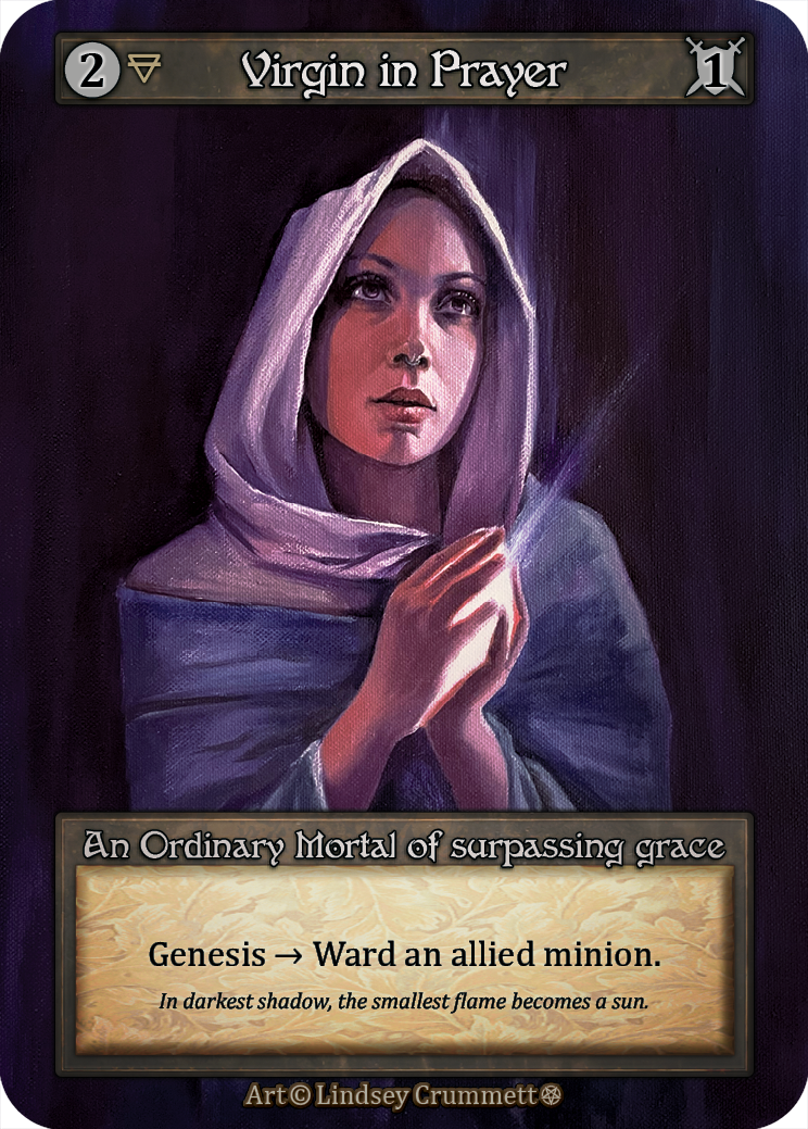 Virgin in Prayer - Gothic Sorcery spoiler