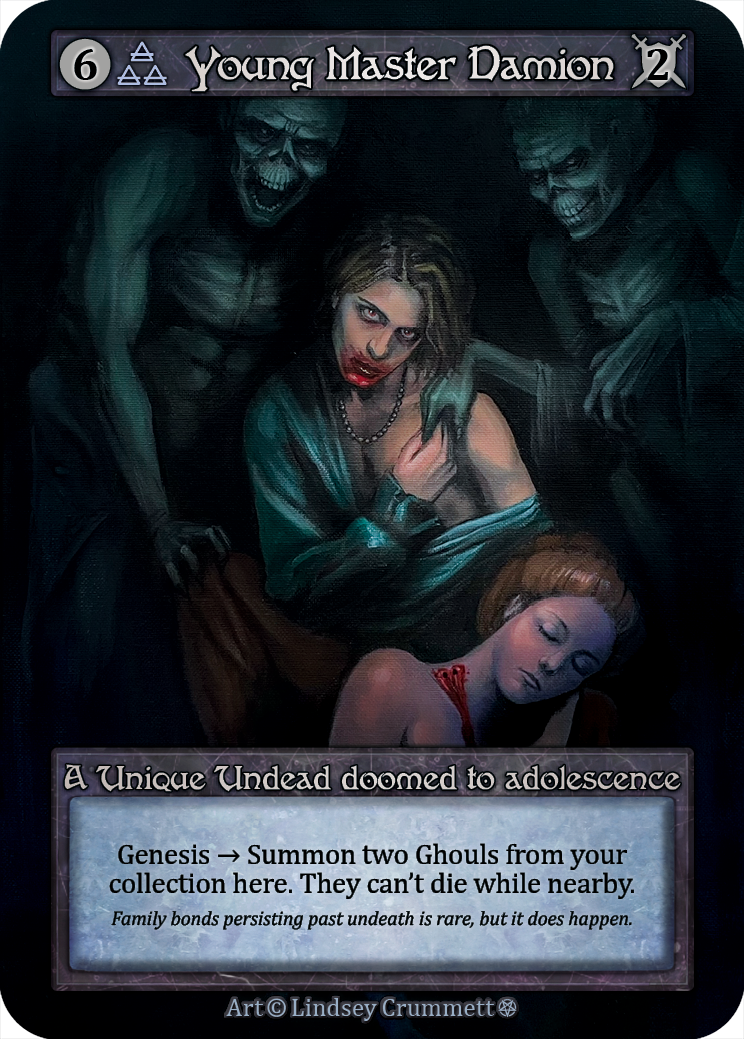 Young Master Damion - Gothic Sorcery spoiler