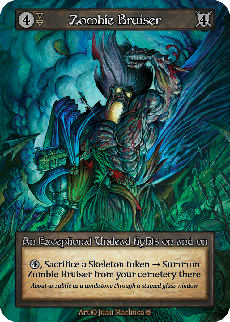 Zombie Bruiser - Gothic Sorcery spoiler