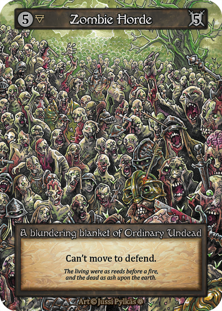 Zombie Horde - Gothic Sorcery spoiler