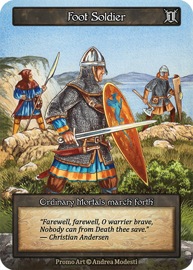 Foot Soldier (English) - Promotional Sorcery spoiler