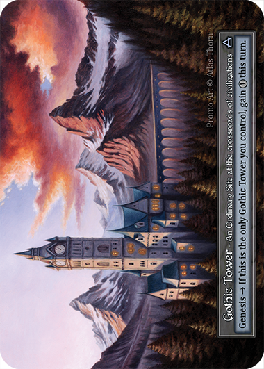Gothic Tower - Promotional Sorcery spoiler