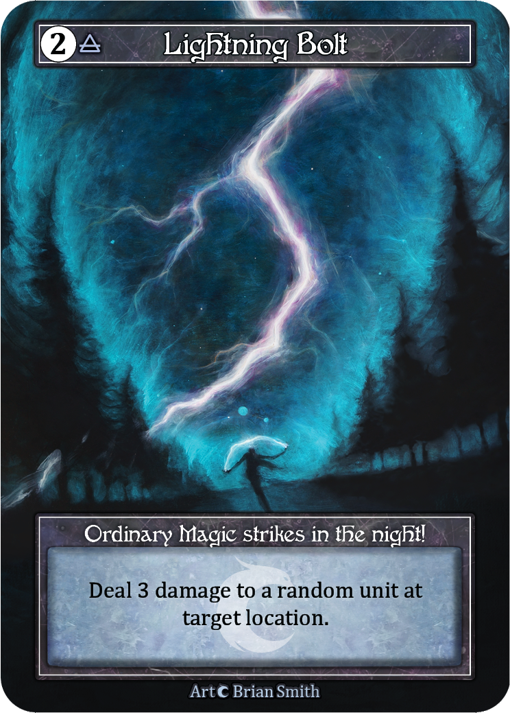 Lightning Bolt - Promotional Sorcery spoiler