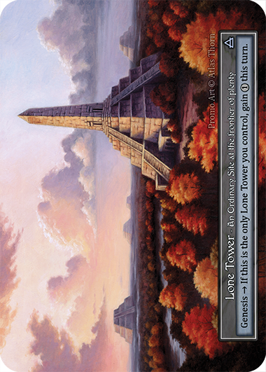 Lone Tower - Promotional Sorcery spoiler