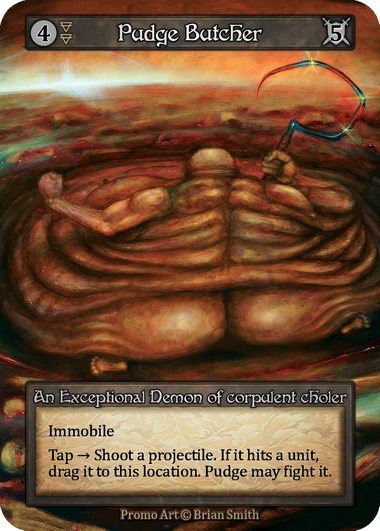 Pudge Butcher - Promotional Sorcery spoiler